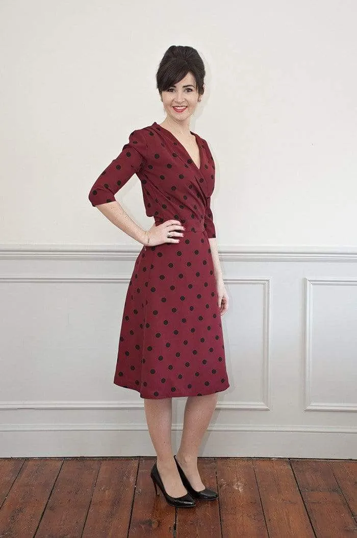 1940's Wrap Dress, Sew Over It