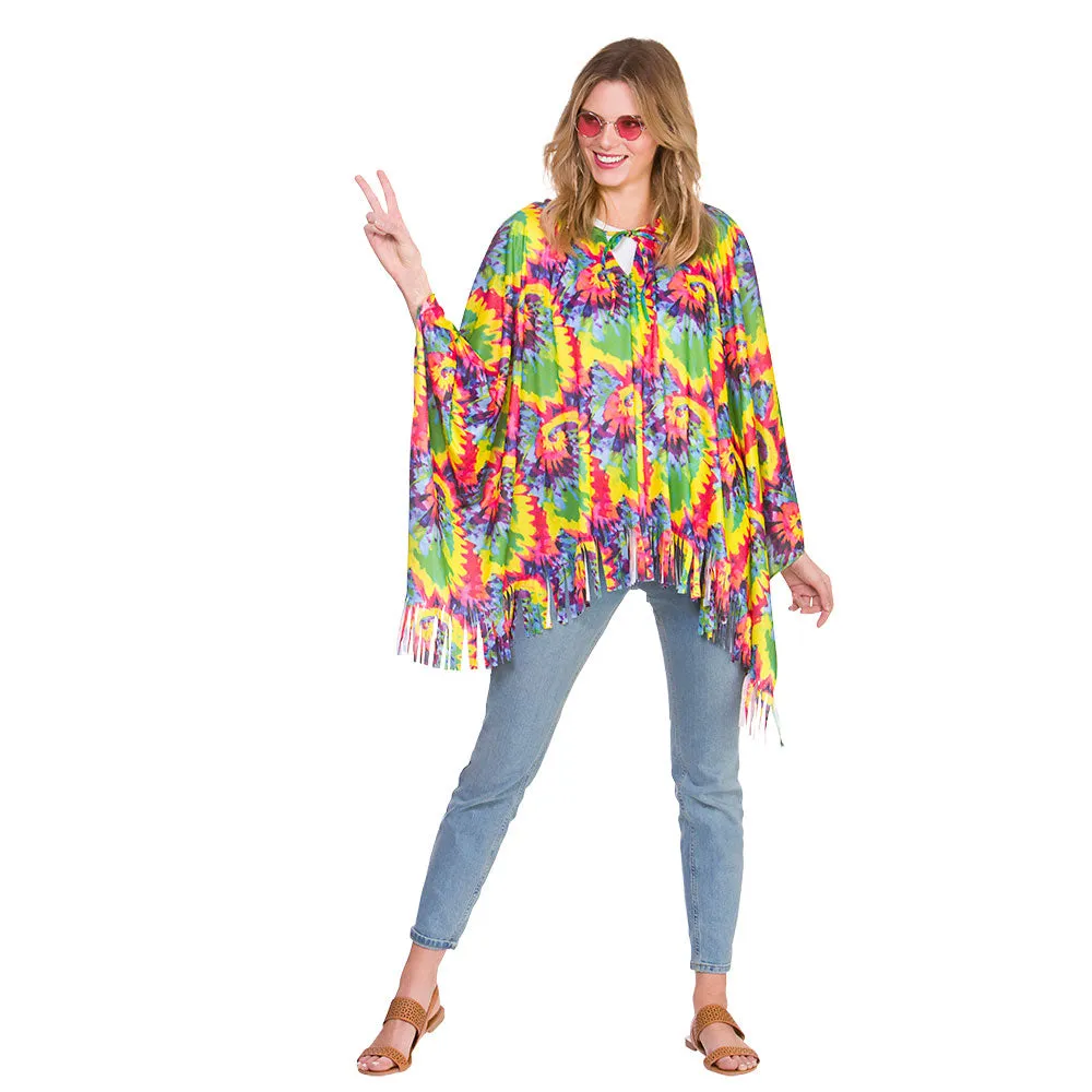 1960's Hippie Poncho Unisex