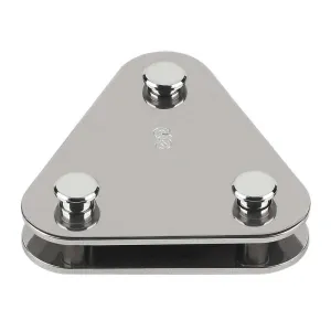 3/8" Pin Triangle Plate    84-46