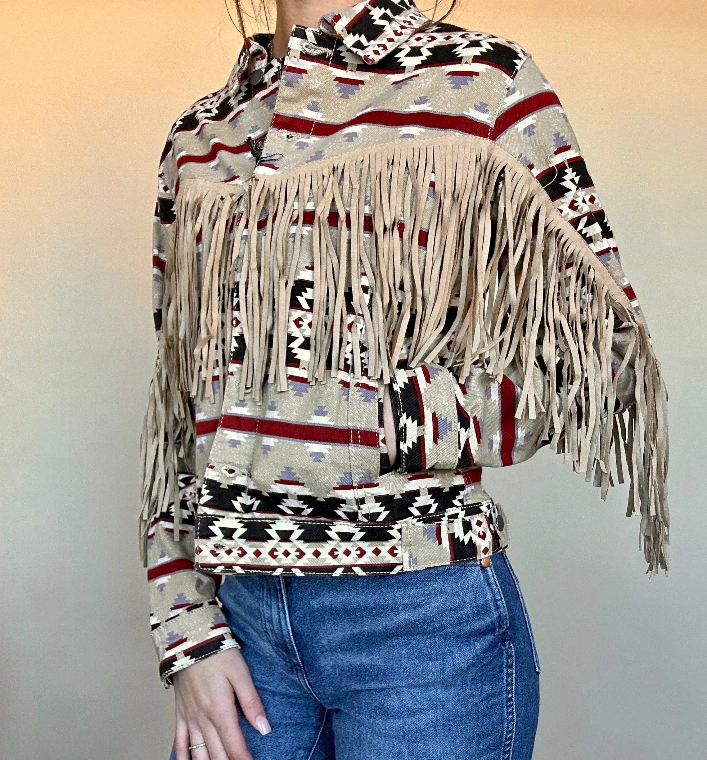 Abby Fringe Jacket