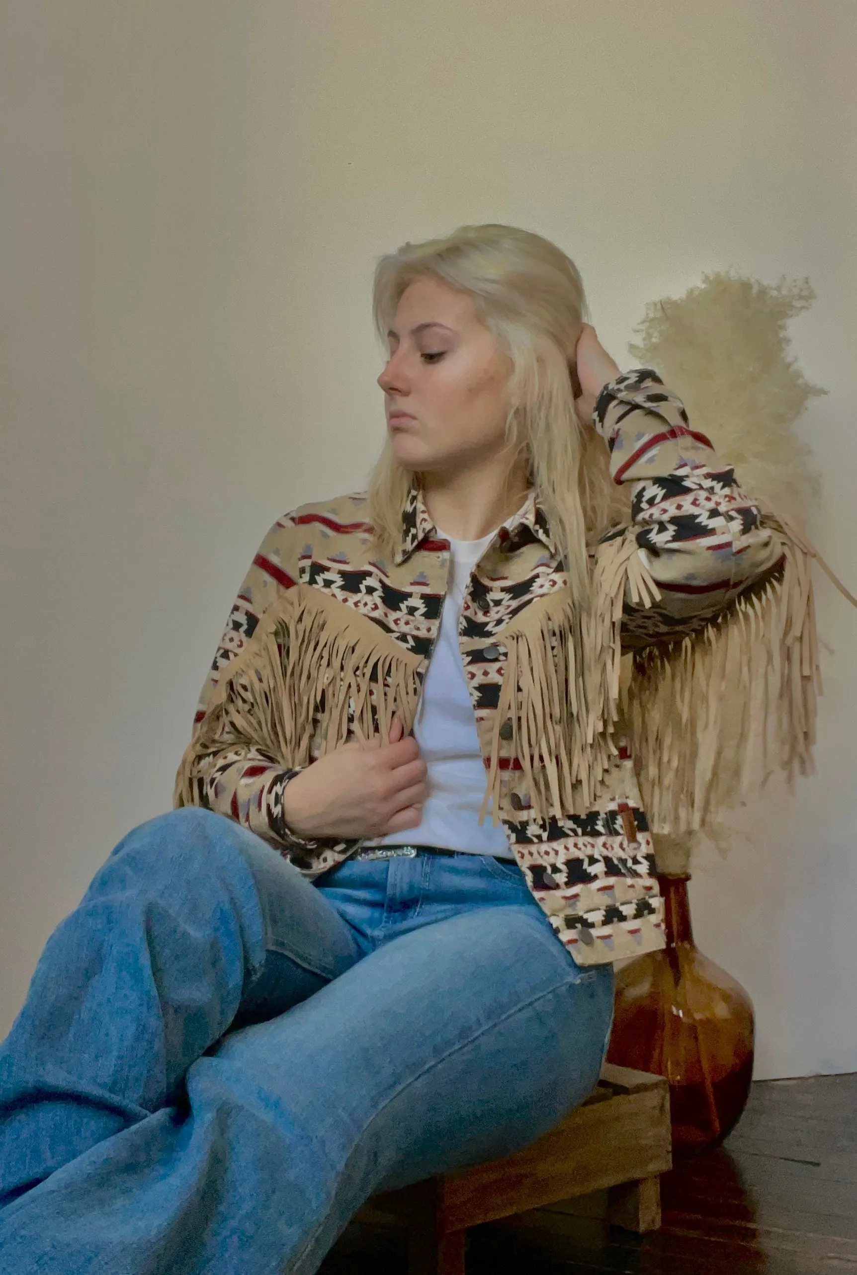 Abby Fringe Jacket