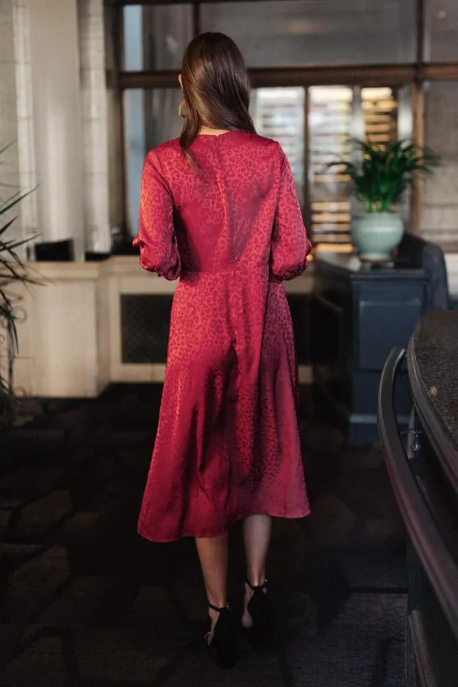 Adele Faux Wrap Dress