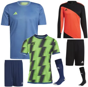 ADIDAS REVERSIBLE 24 KIT BUNDLE NAVY GREEN