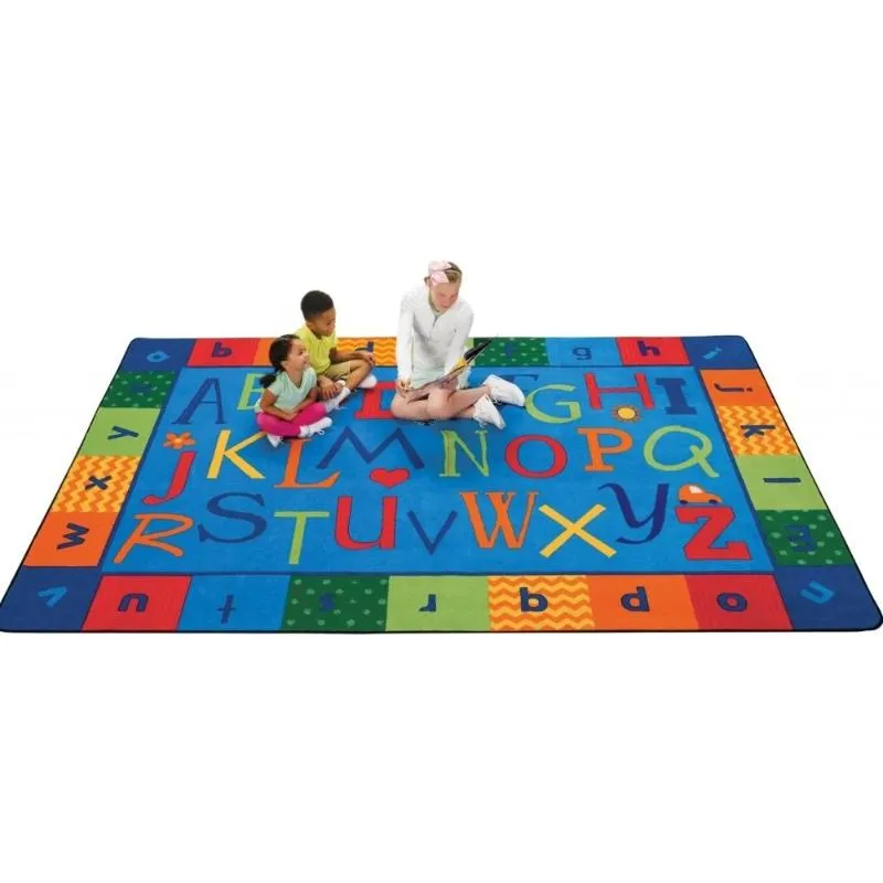 Alphabet Around Literacy Rug