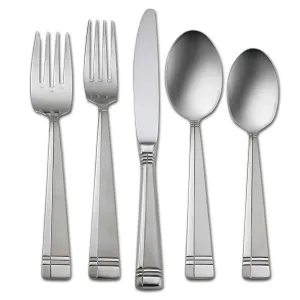 Amsterdam 45 Piece Everyday Flatware Set