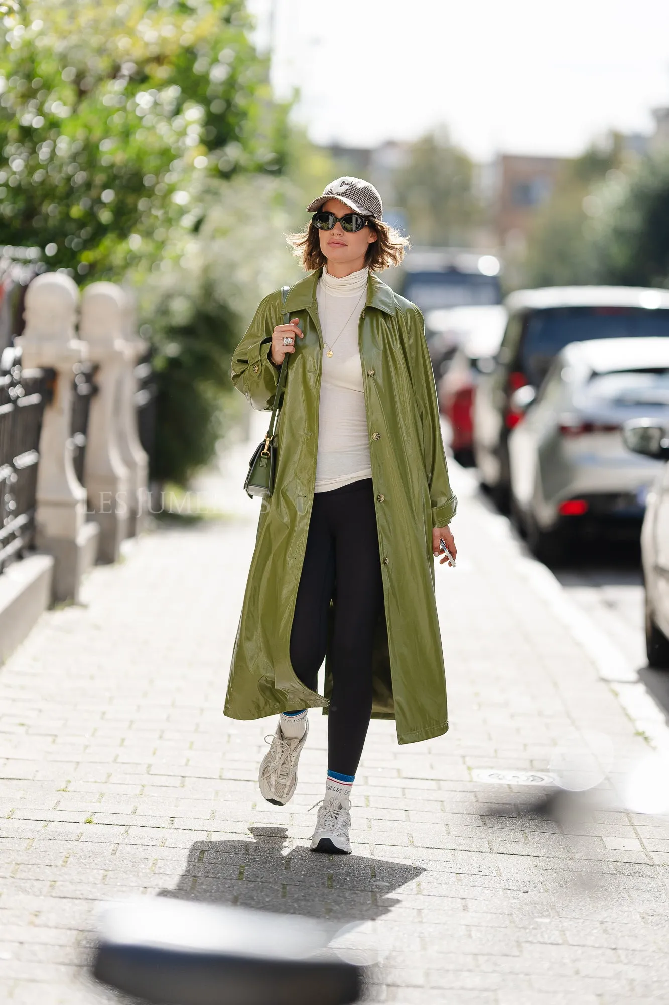 Ashley sporty coat olive