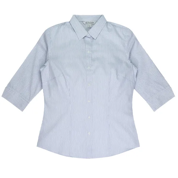 Aussie Pacific Lady Henley 3/4 Sleeve Shirt-(2900T)