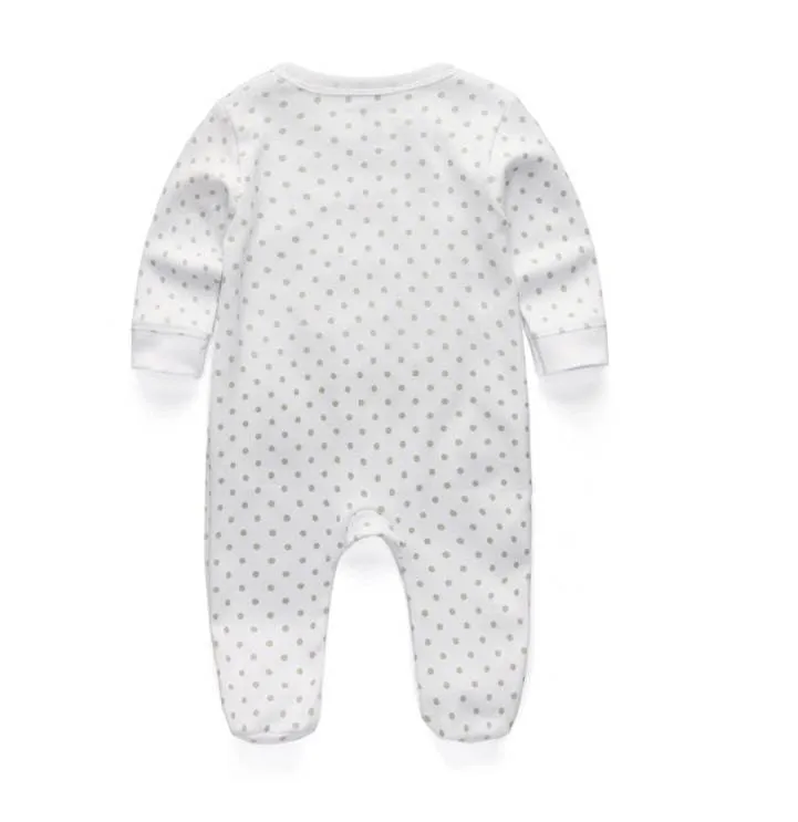 Baby’s Cotton Long Sleeve Jumpsuit