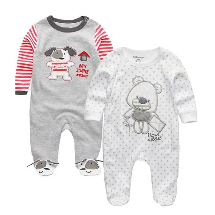 Baby’s Cotton Long Sleeve Jumpsuit