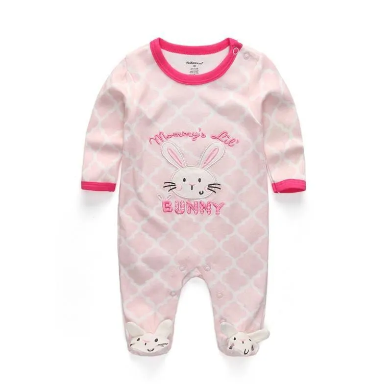 Baby’s Cotton Long Sleeve Jumpsuit