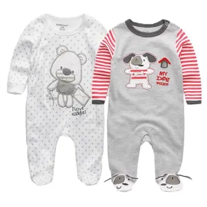 Baby’s Cotton Long Sleeve Jumpsuit