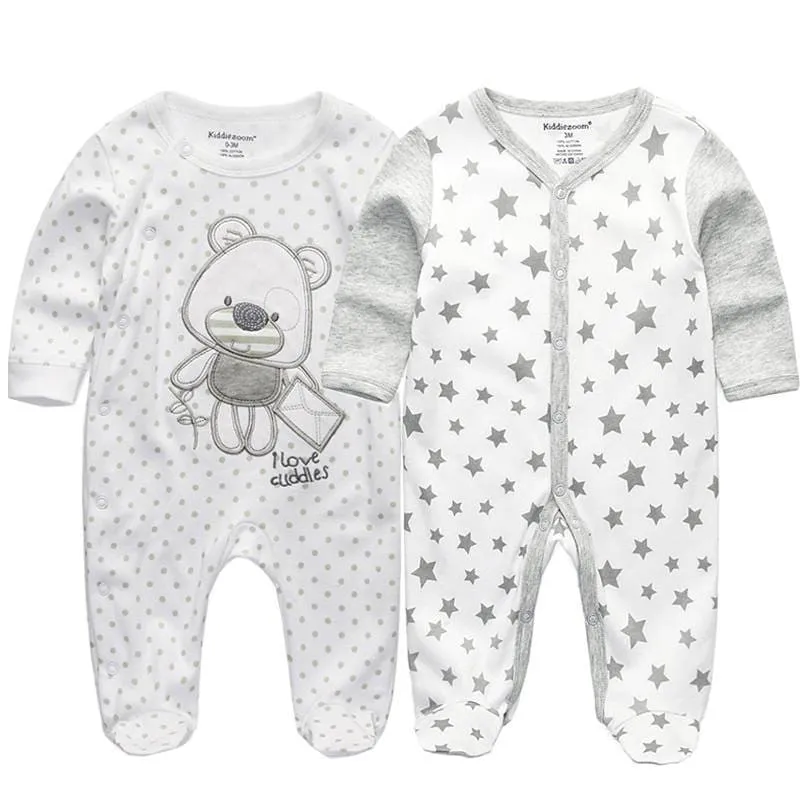 Baby’s Cotton Long Sleeve Jumpsuit