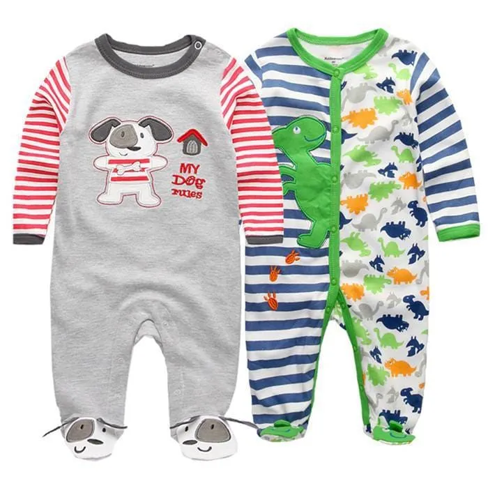 Baby’s Cotton Long Sleeve Jumpsuit