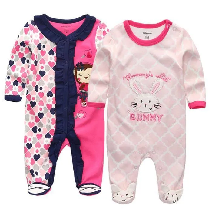 Baby’s Cotton Long Sleeve Jumpsuit