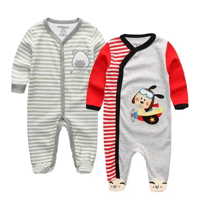 Baby’s Cotton Long Sleeve Jumpsuit