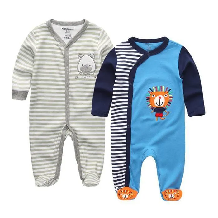 Baby’s Cotton Long Sleeve Jumpsuit