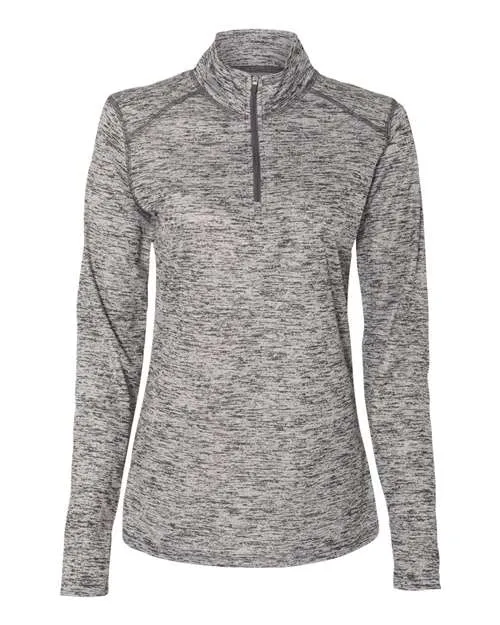 Badger Women's Tonal Blend Quarter-Zip Pullover