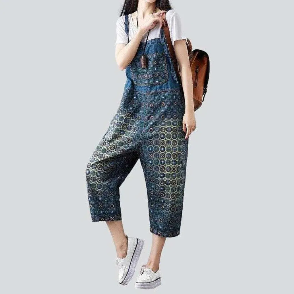 Baggy jeans overall for ladies