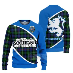 Baillie (Bailey) Family Crest Tartan Ugly Sweater Celebrate Saint Andrew's Day in Style