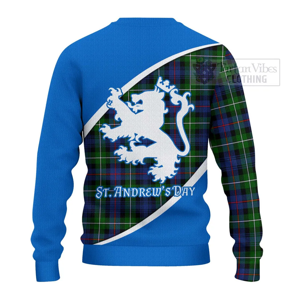 Baillie (Bailey) Family Crest Tartan Ugly Sweater Celebrate Saint Andrew's Day in Style