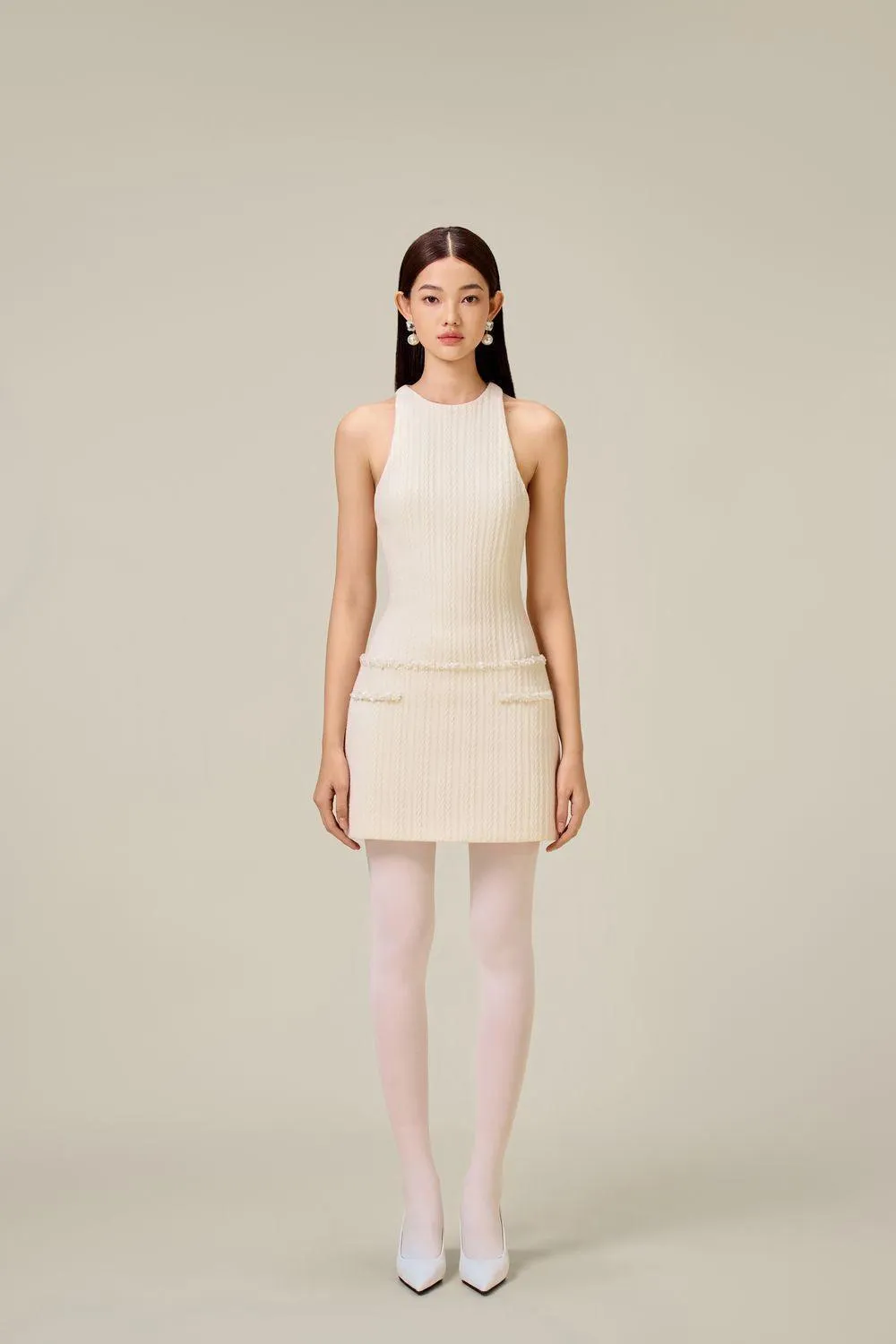 Beaded Knit Dress