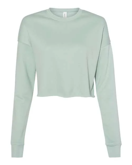 BELLA   CANVAS Women's Crop Crew Fleece