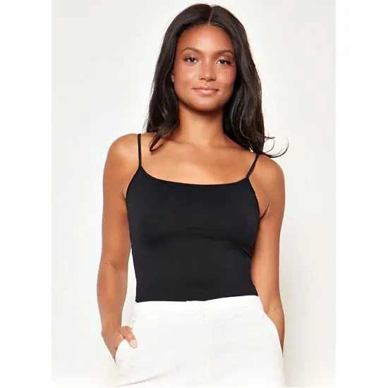 Black Seamless Cami