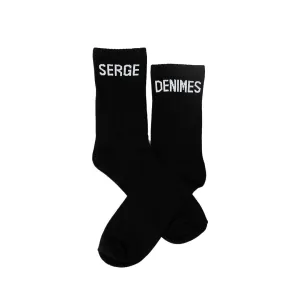 Black Serge DeNimes Socks