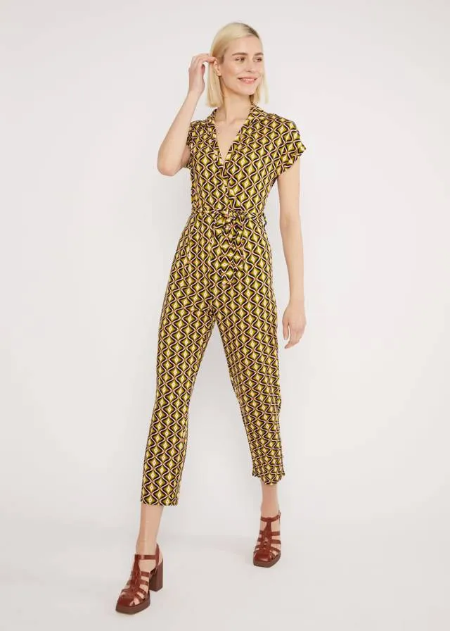 Blutsgeschwister jumpsuit salut chérie olotte pineapple shell