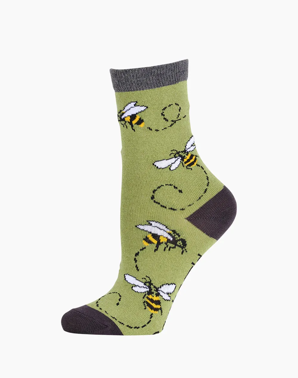 Buzzing Bee Kid's Sock (Aged 6-8 Yrs)