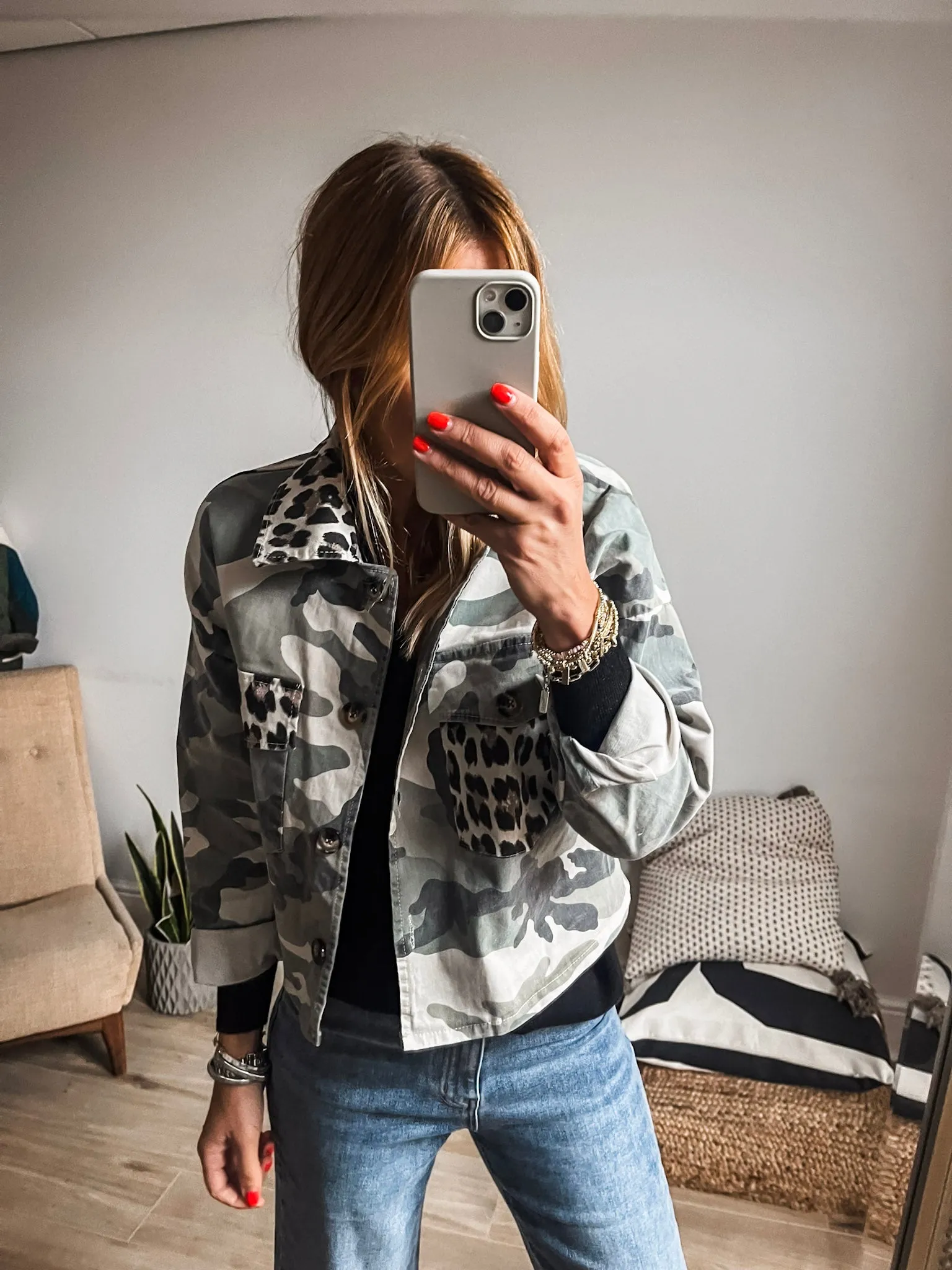 Camo Leopard Jacket