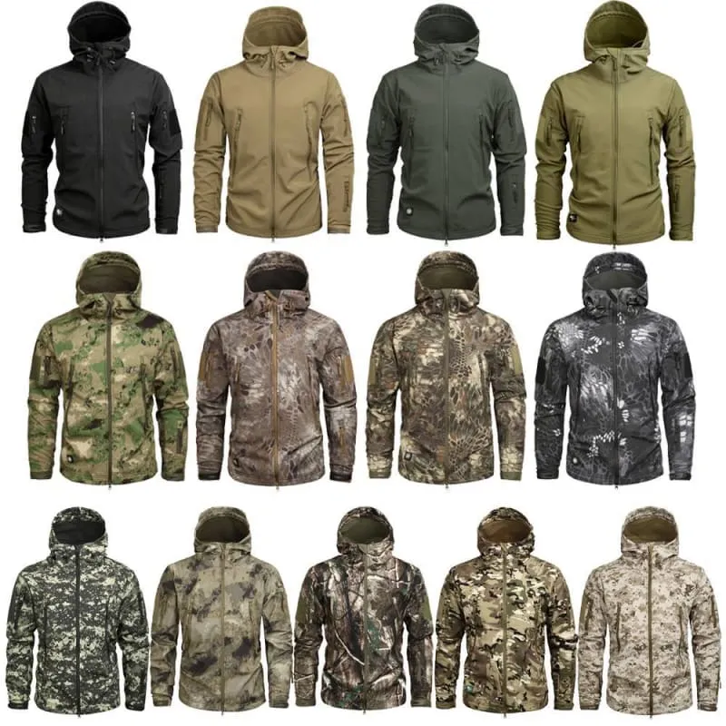 Camouflage Autumn Men's Jacket