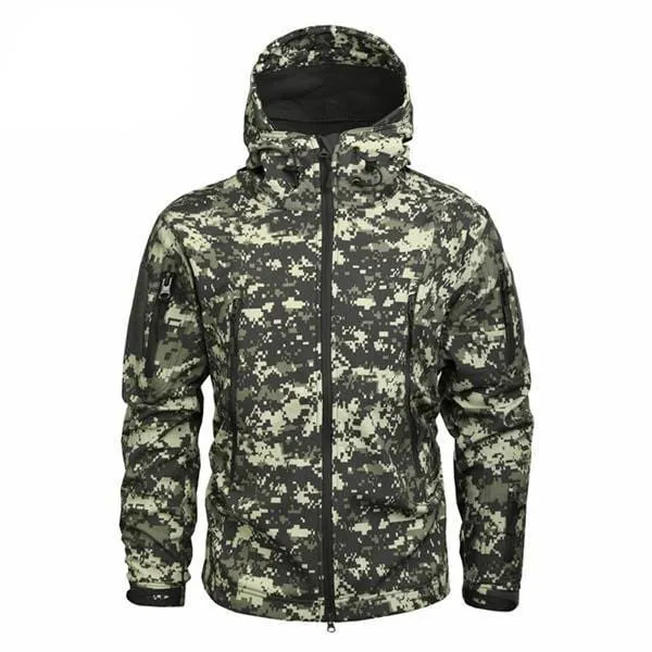 Camouflage Autumn Men's Jacket