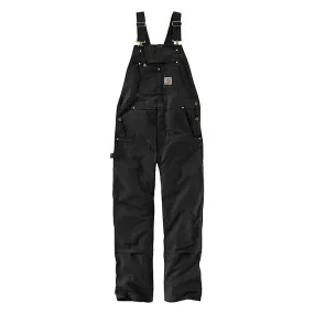 Carhartt Relaxed Fit Duck Bib Overall Black