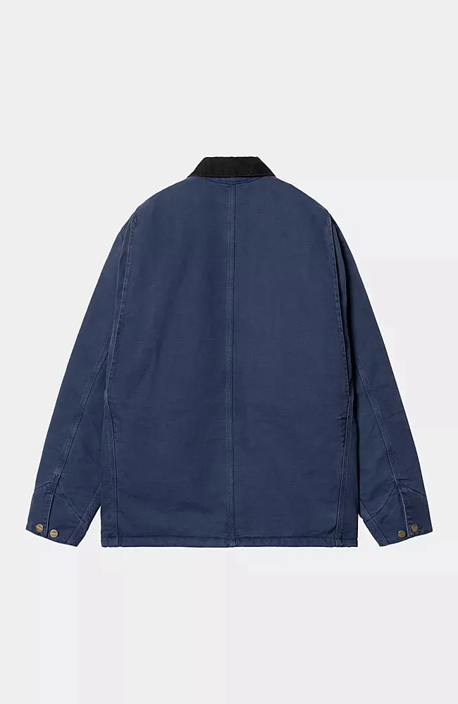 CARHARTT WIP OG Chore Coat Air Force Blue Black Aged Canvas