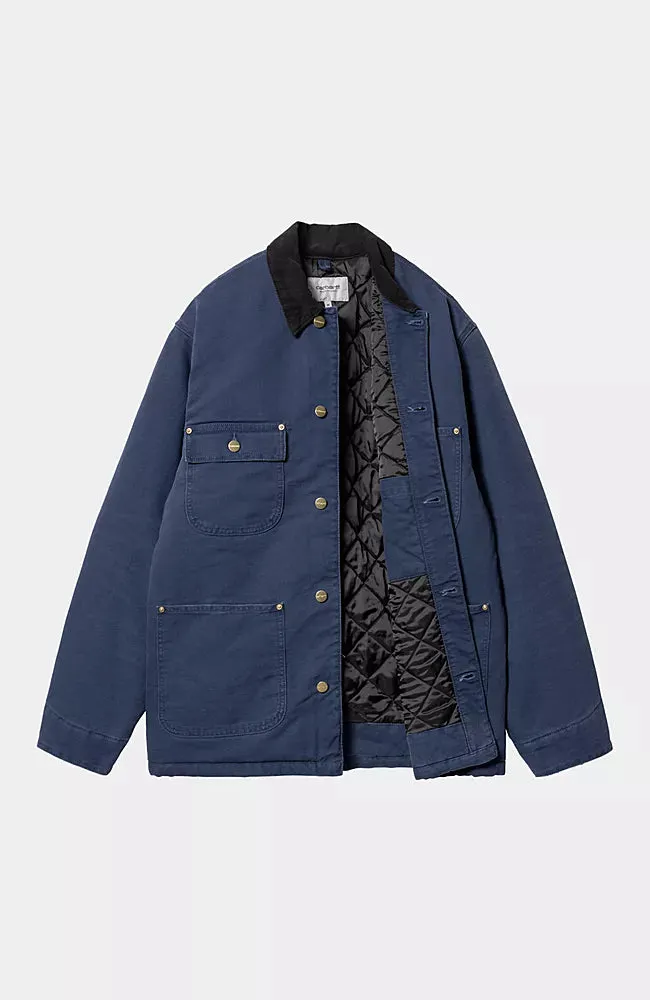 CARHARTT WIP OG Chore Coat Air Force Blue Black Aged Canvas