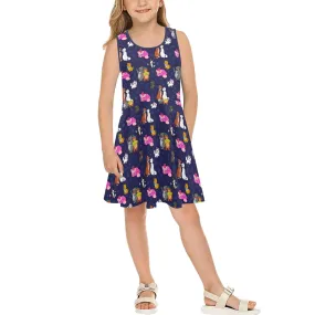 Cat Favorites Girls' Sleeveless Sundress