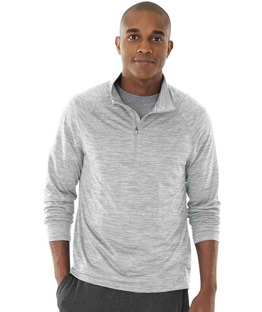 Charles River Men's Space Dye Performance Pullover