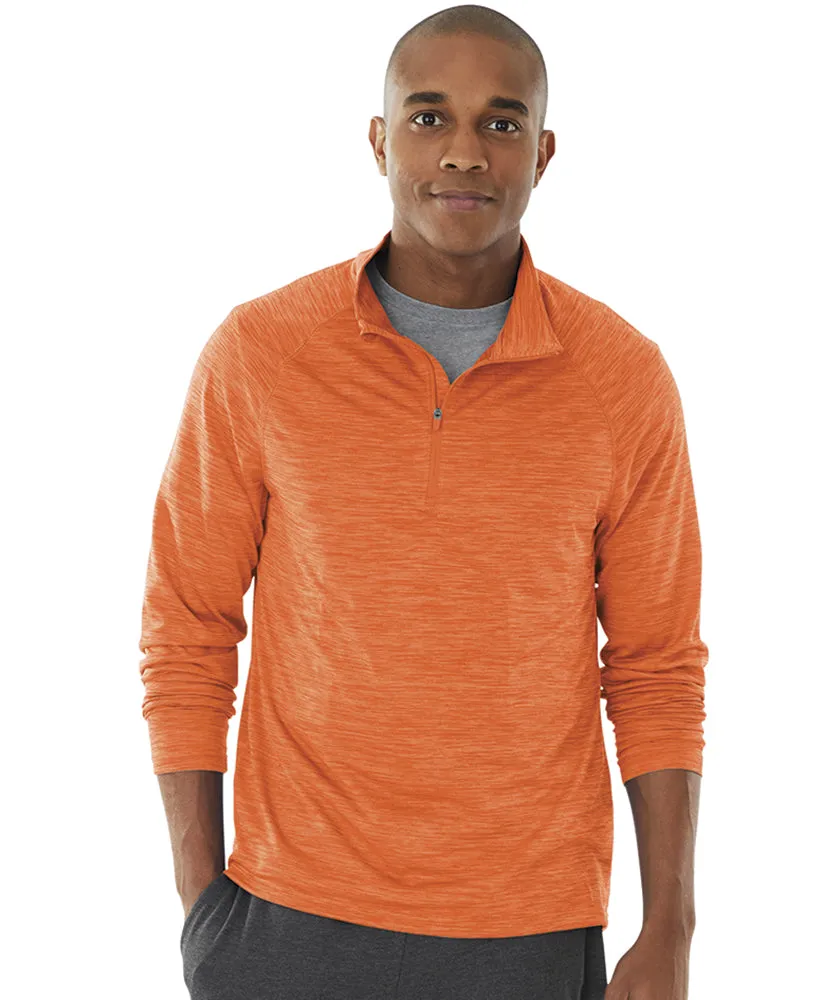 Charles River Men's Space Dye Performance Pullover