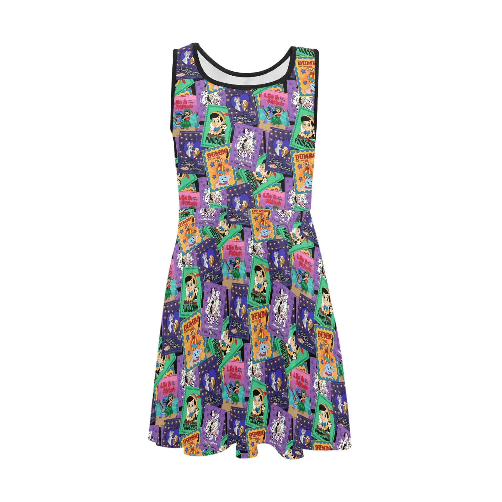 Classic Posters Girls' Sleeveless Sundress