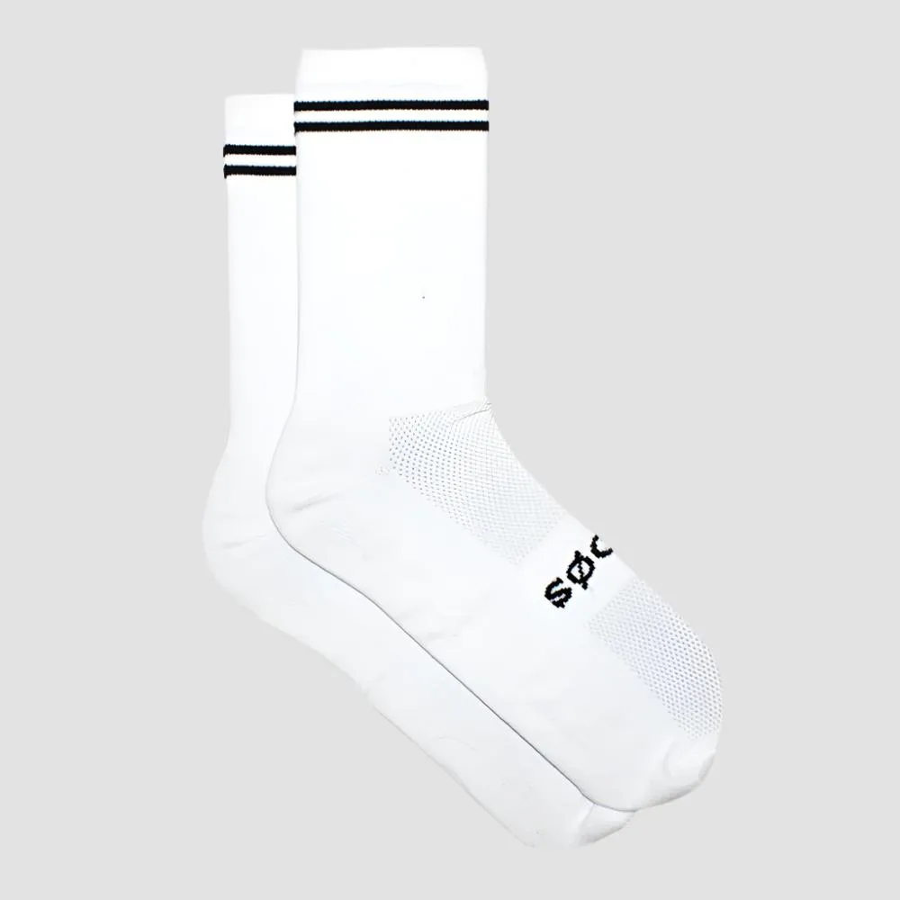 Classic Stripe Socks (White/Black)