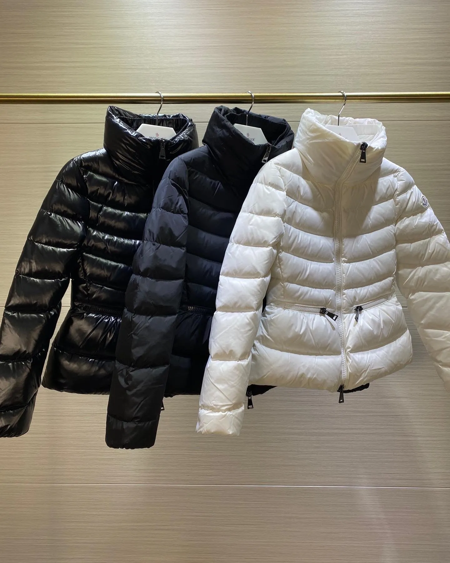 CLTH279 Monocler Short Down Puffer Jackets