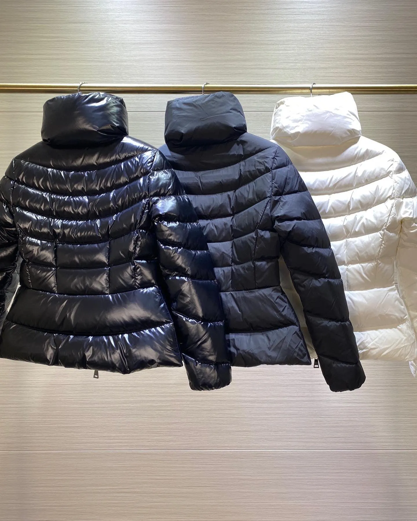 CLTH279 Monocler Short Down Puffer Jackets