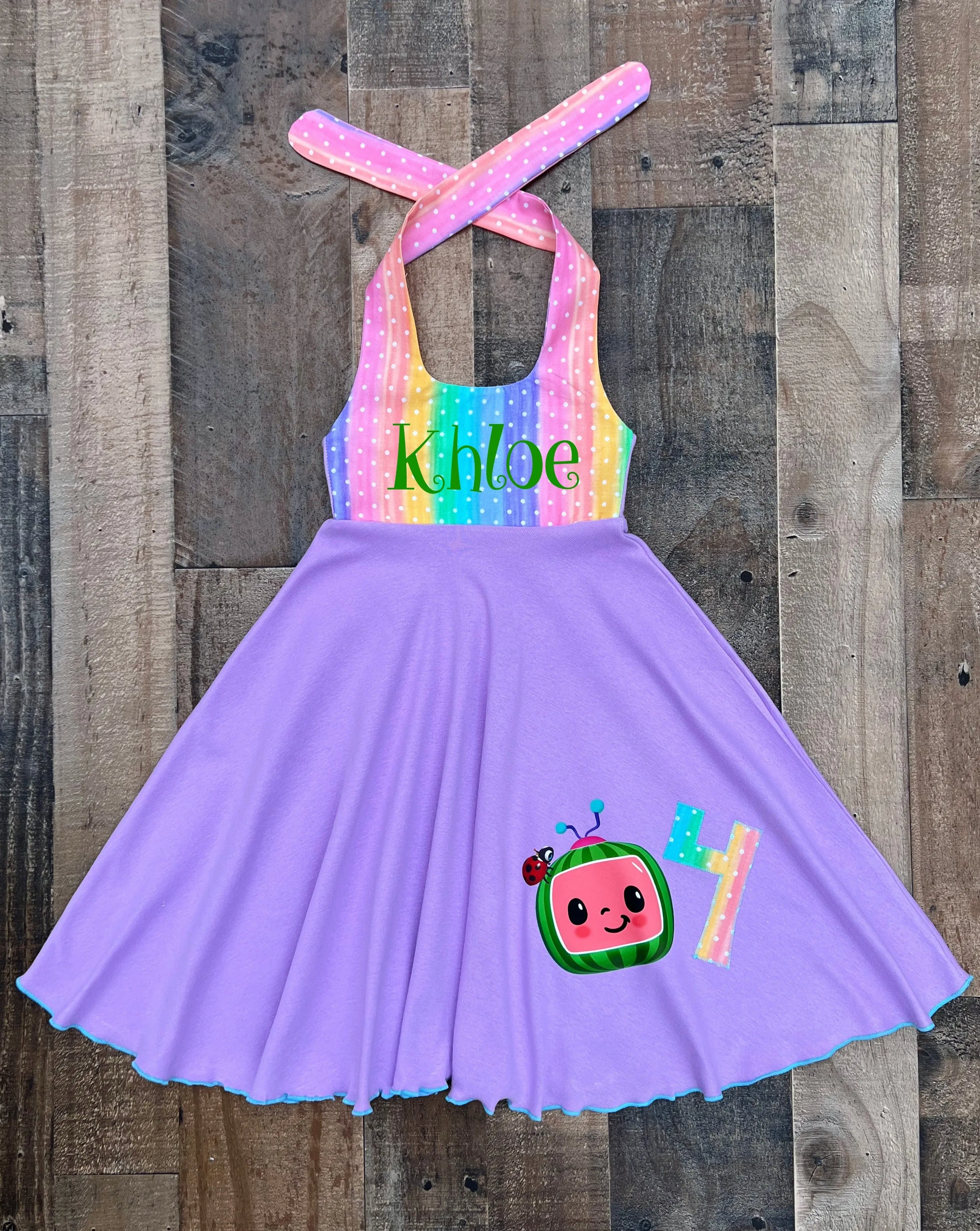 Cocomelon Birthday Dress