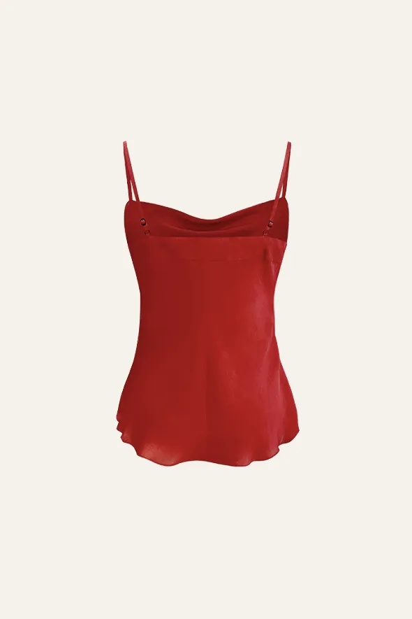 Crimson Camisole in Red