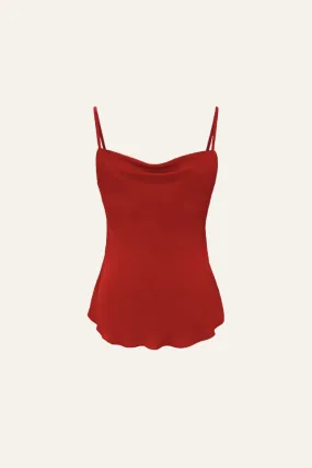 Crimson Camisole in Red