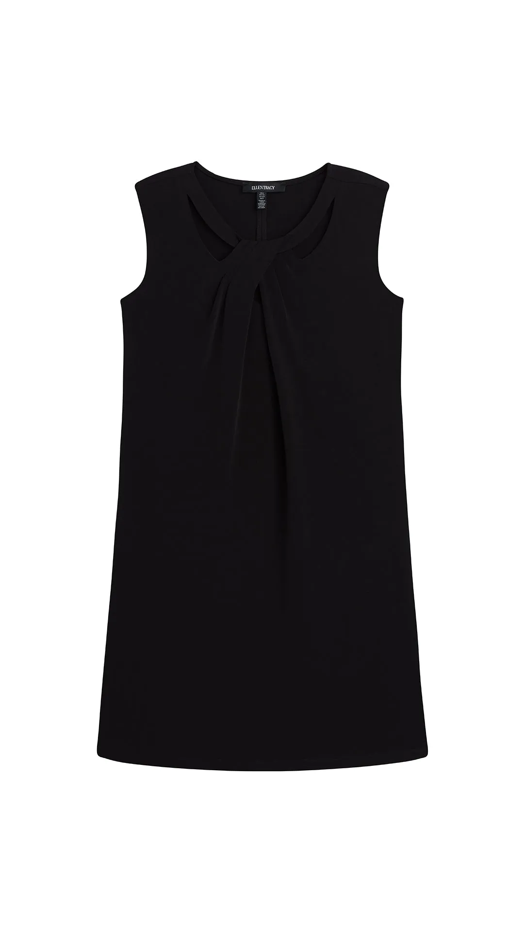 CUT OUT DETAIL JERSEY DRESS