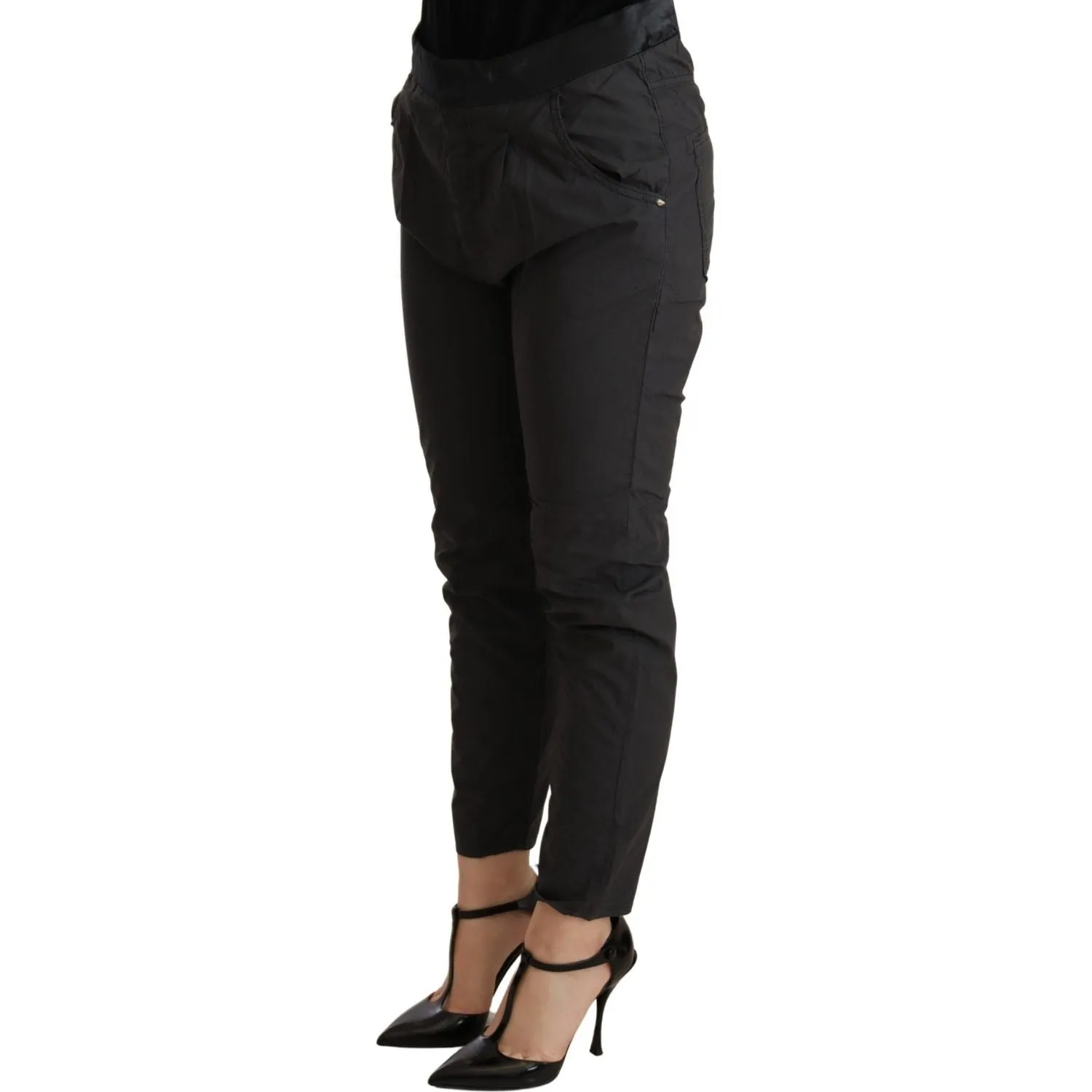 CYCLE Elegant Mid Waist Slim Fit Skinny Pants