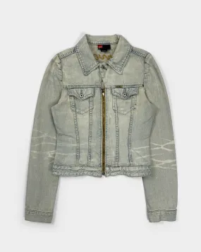 Diesel "Marvellous" Distressed Denim Trucker Jacket 2000's