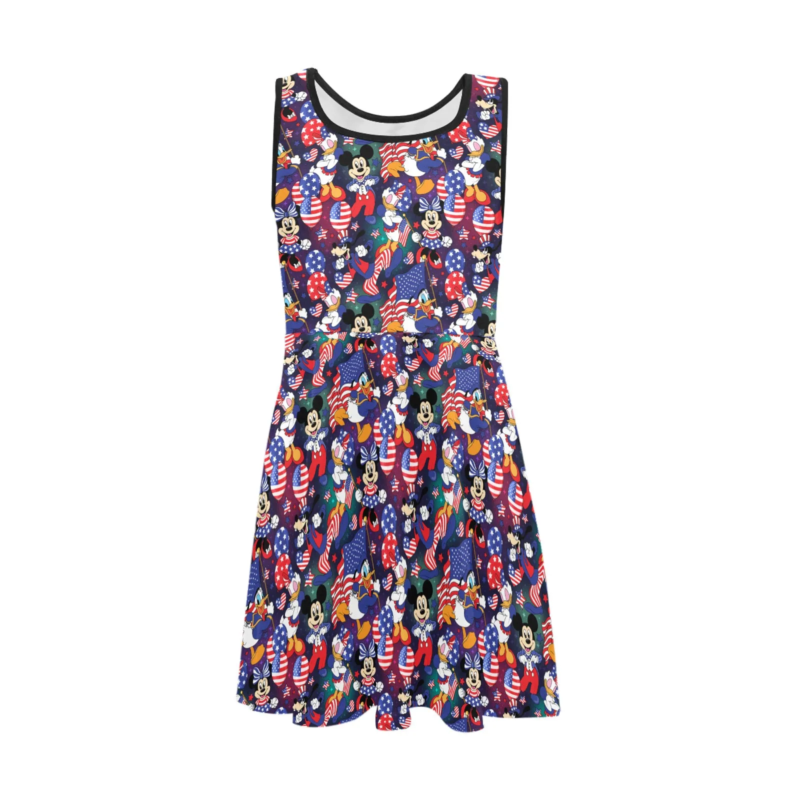 Disney America Girls' Sleeveless Sundress